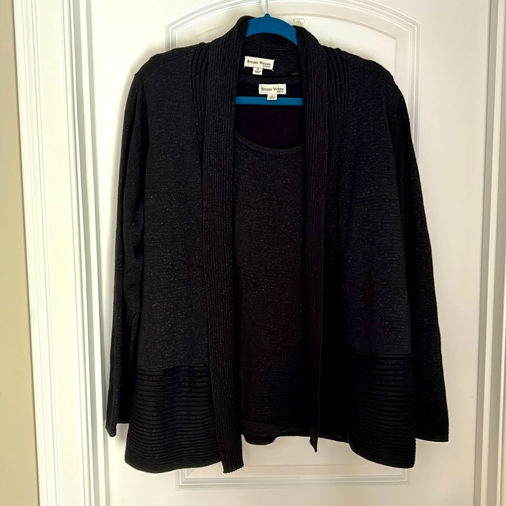 Studio Works 2pc Sweater Set - Size 2X